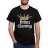 CafePress - Prince Charming - Classic Cotton T-Shirt Black