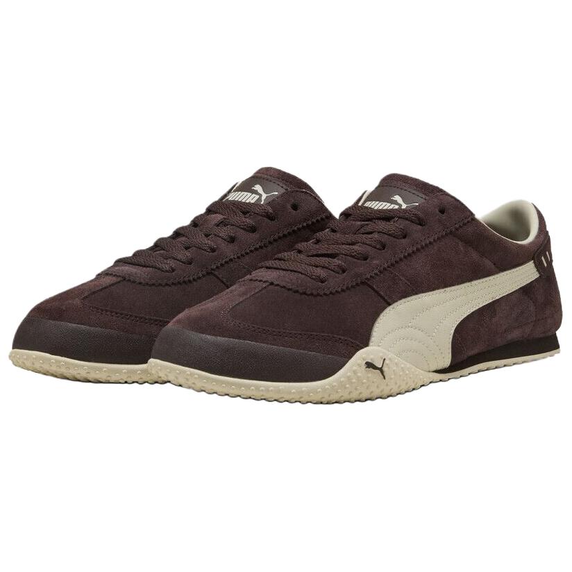 Puma Bella Ut Classic Comfortable Soft Low Top Lifestyle Shoes Women sneakers Brown 40462003