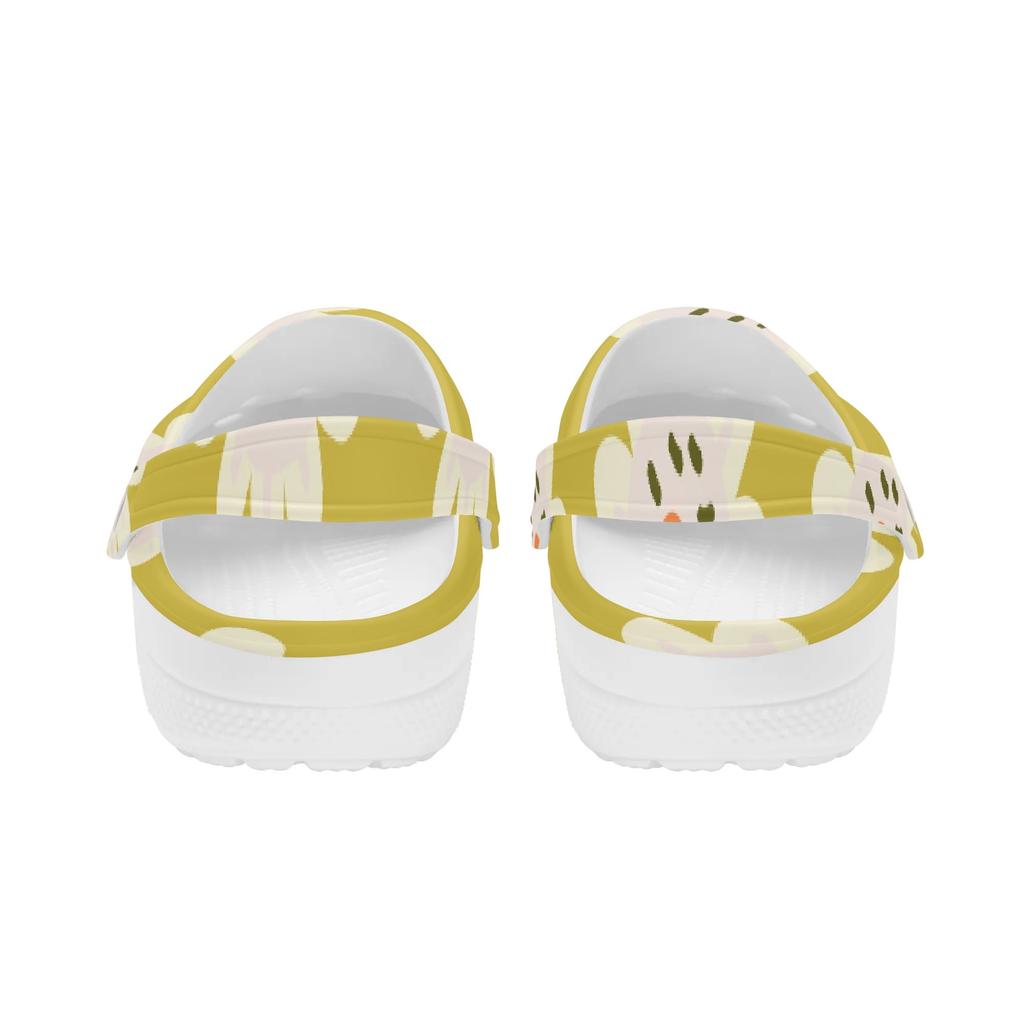 Süße bedruckte EVA-Clogs Unisex Atmungsaktiv Leicht Rutschfeste Freizeitschuhe Bequeme Sommersandalen Leichte Alltagsschuhe