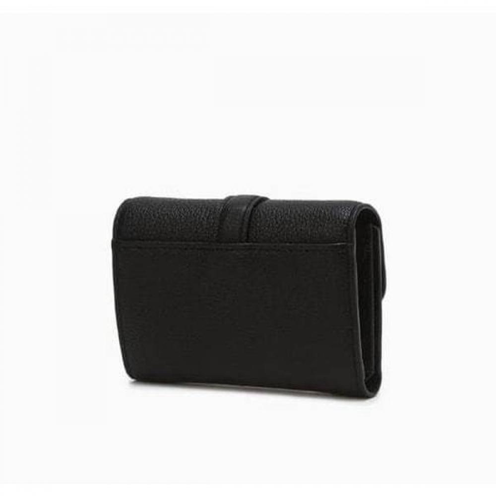 Daks Black D Decoration Leather Wallet Birkbeck Charlotte