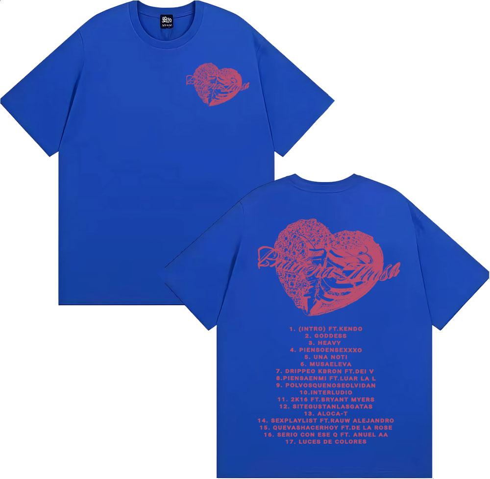 Omar Courtz Primera Musa Album Graphic T Shirt Unisex Women Clothing Vintage High Street T Shirts Cotton Comfort Oversized Tshirts
