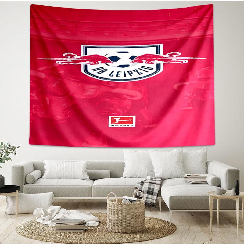 RB Leipzig Print Tapestry - Portable Wall Decor Cloth, for Home, Dorm, Travel, Bedroom, Living Room - Ideal Birthday Housewarming Gift