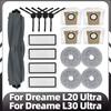 For Dreame L20 Ultra / L30 Ultra / X20 Pro Robot Vacuum Parts Main Side Brush HEPA Filter Mop Pad Dust Bag Spare Accessories