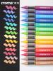 Croma 160/24 Color Replaceable Ink Refill Liquid Soft Tip Acrylic Marker Non Toxic Waterproof School Office Supplies Stationery