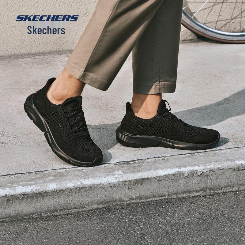 Skechers Унисекс Легкие Сетчатые Кроссовки для Бега на Шнурках US 8.5