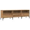 VidaXL TV Stand Artisan Oak 150x30x44.5 Cm Engineered Wood, TV Bench, TV Cabinet, Multimedia Cabinet, TV Buffet, 857190