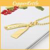 Blade And Razor Design Alloy Jewelry With Chain For Men And Women Gift Presents