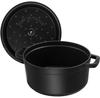 Casserole Zwilling Staub, Round, 28 Cm, Black, 6.7 L (40500-281-0)