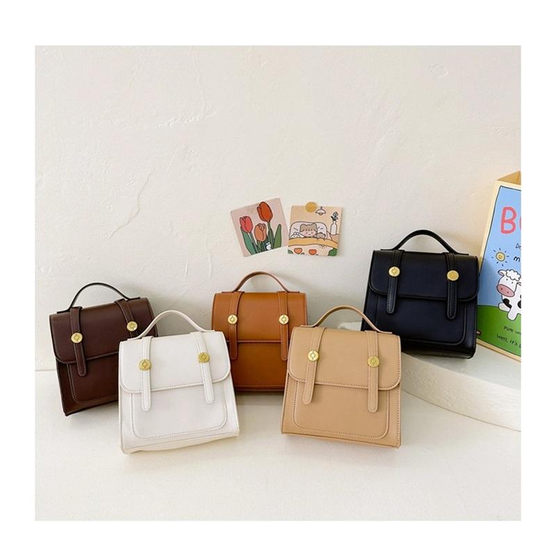 British Style Children's Backpack Simple High-end Handbag Children's School Bag Travel Small Backpack