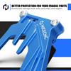 NICECNC For Yamaha YZ250 YZ 250 2000-2024 YZ250X YZ 250X 2016-2023 Motorcycle Sprocket Cover Guard Protector Aluminum 2022 2021