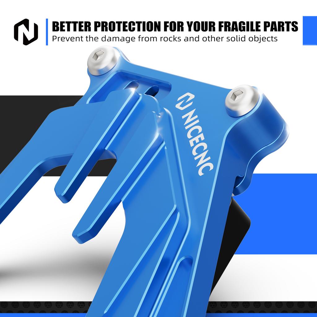 NICECNC For Yamaha YZ250 YZ 250 2000-2024 YZ250X YZ 250X 2016-2023 Motorcycle Sprocket Cover Guard Protector Aluminum 2022 2021