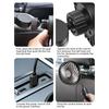 USB Powereds Car Seat Cooling Fan 3 Wind Modes ABS Blade Headrest USB Fan For Rear Passenger Comfort