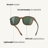 [IZIPIZI] Sunglasses JOURNEY HAZEL One Size