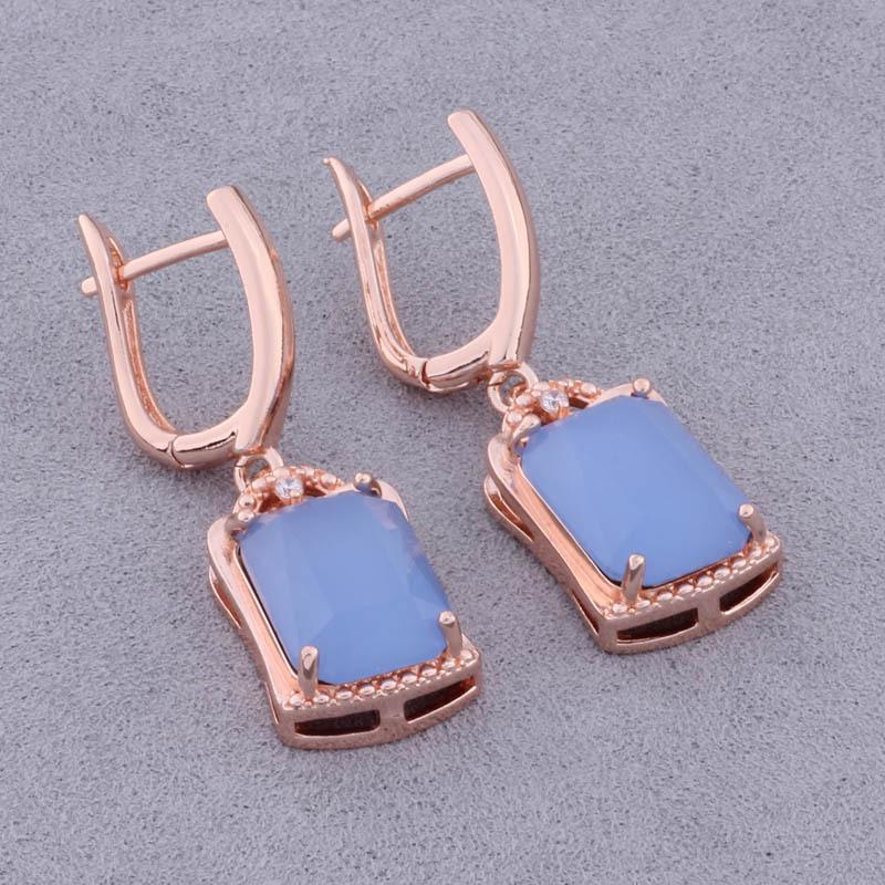 

Женские ретро геометрические серьги-подвески с цирконом - Красочные и изысканные