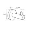 Metalique 54086B-BG Brushed Gold Towel Hooks 1Pack Coat Robe Hook Single Hook Wall Mounted Towel Hooks for Kitchen Bathroom