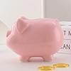Pink Money Box Coin Ceramic Secret Kids Saving Hidden Safe Pig Piggy Bank No Exit Porcelain Storage Piggy Bank Money Box ZG111
