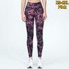 Leggings da Yoga Elasticizzati da Donna Viola Chiaro con Stampe Graffiti Fitness Corsa Palestra Sportivi Attivi