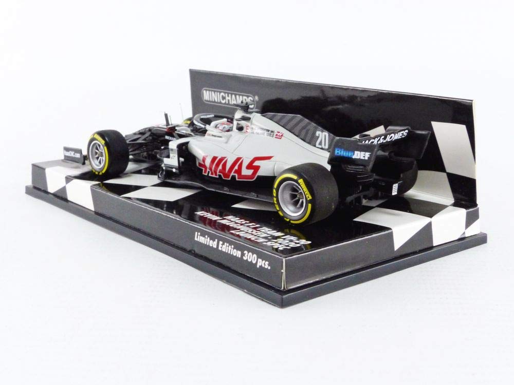 Minichamps scale Haas F1 Team 2020 F1 Launch Spec Magnussen 1/43 VF-20 #20 K. [Resin]