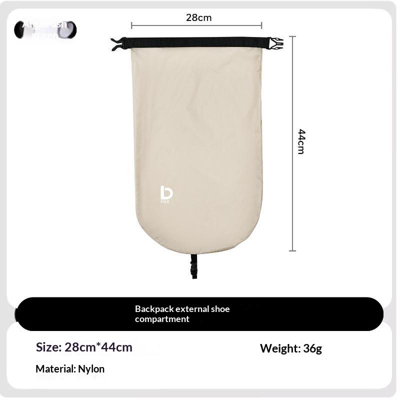 Dustproof Hiking Shoe Storage Bag Portable Backpack Hanging Organizer Large Capacity Travel Camping Outdoor Shoe Pouch