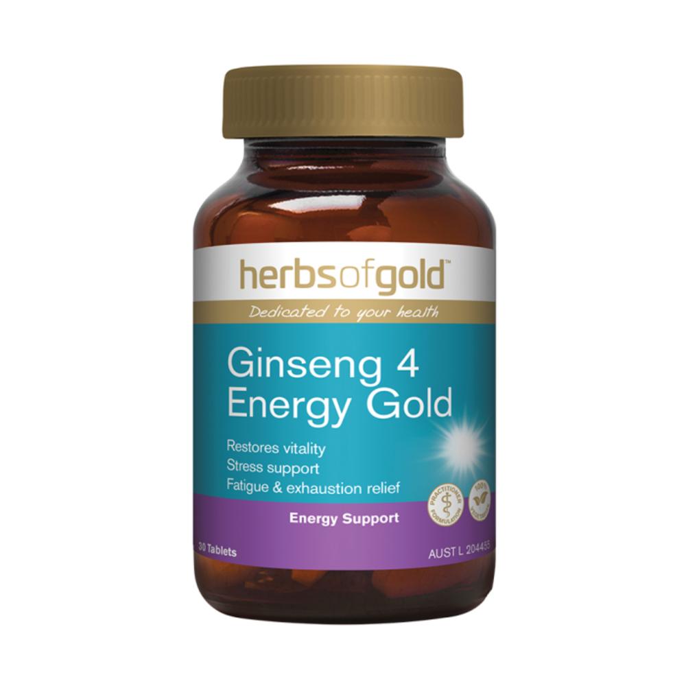 Herbs of Gold Ginseng 4 Energy Gold 30t