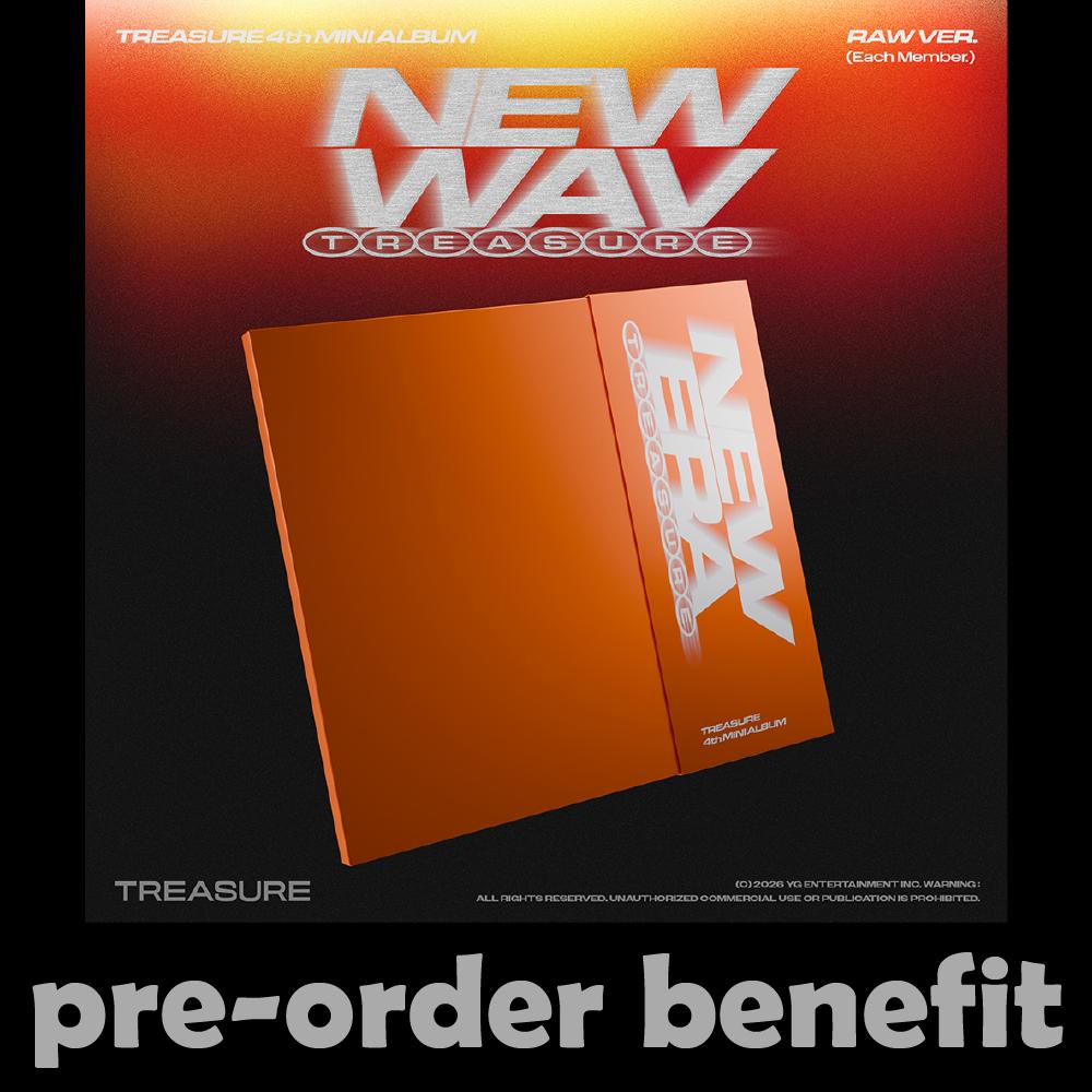 

Предзаказ 4-го мини-альбома TREASURE NEW WAV (RAW версия). И МАГАЗИН ПОБ Choi Hyun Suk & Weverse POB