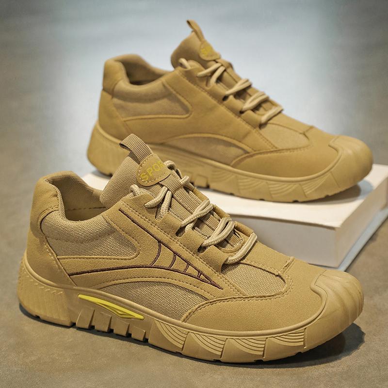 Men's Sports Work Shoes Hiking Shoes Retro Outdoor Casual Shoes Lightweight and Breathable Stylish and Durable Outdoor Sneakers