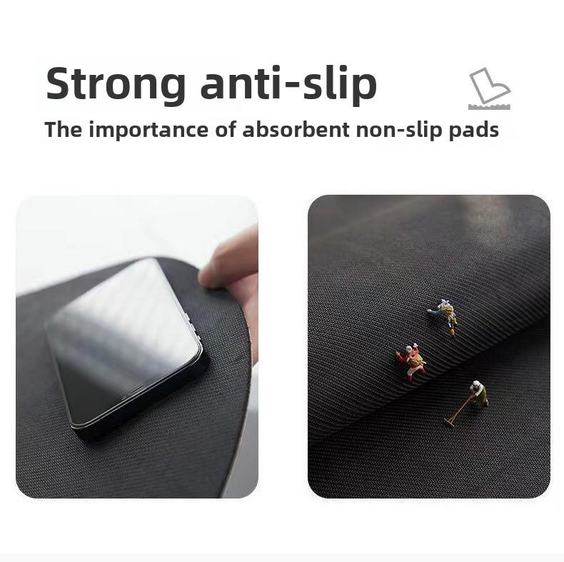 Lyxig Snabbtorkande Badrumsmatta av Kiselgur – Absorberande, Halkfri Fotplatta för Toalettdörröppningar och Entréer