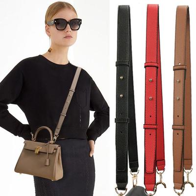 Durable Genuine Leather Handbag Strap Genuine Leather Crossbody Bag Strap  Modifications