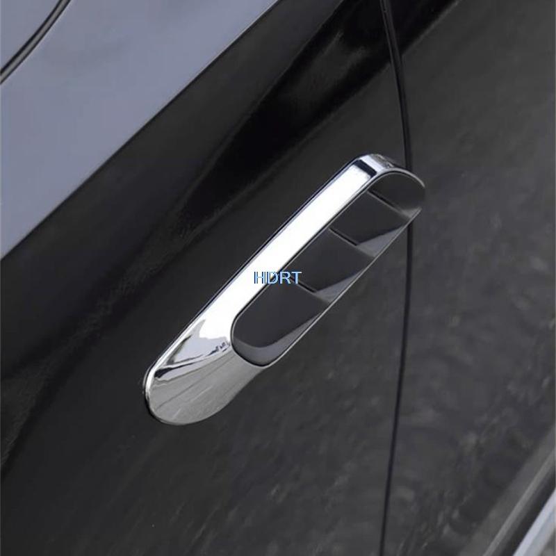 Car Style Body Leaf Trim Frame Side Fender Air Vent Cover Protector Decoration Accessories For Mercedes-Benz E Class W214 2024 +