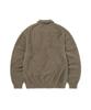 THISISNEVERTHAT Sct-Logo Shaggy Knit Polo Mud