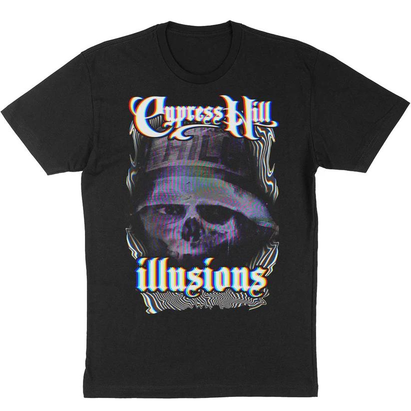 Vintage Cypress Hill T-Shirt Insane In The Brain Men Women Trend Streetwear Summer Clothing Top Cotton Tee Nostalgic Harajuku Y2