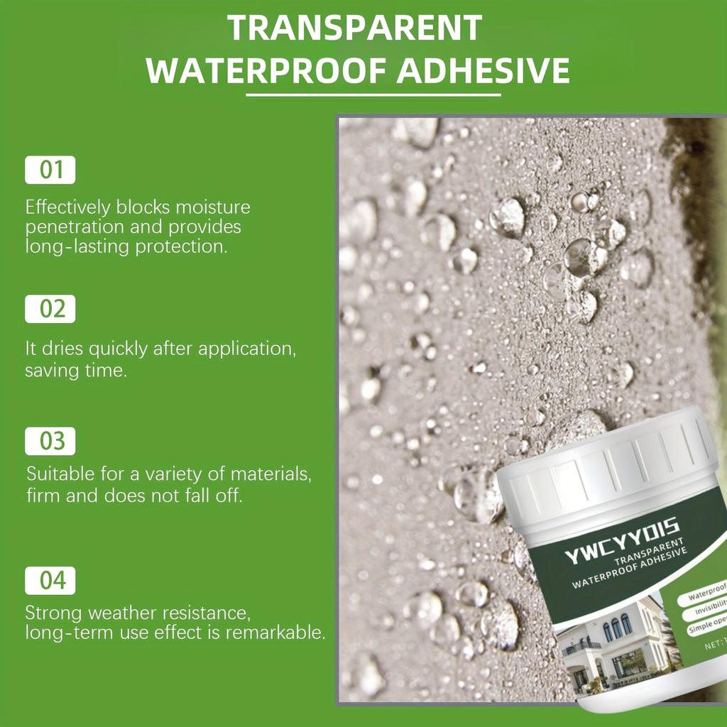 100G/300G Household Waterproof Adhesive, Suitable for Sealing Cracks In Window Sills And Waterproofing Bathroom Tiles.