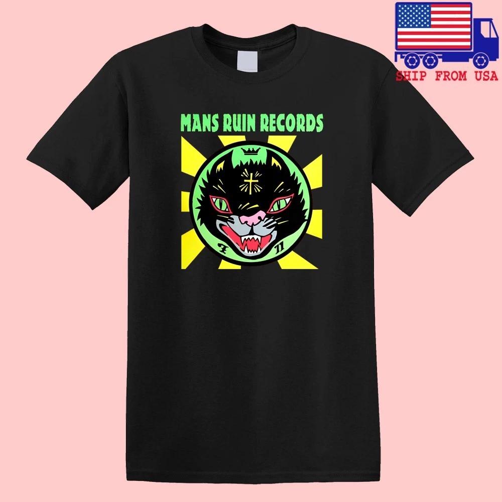 Mans Ruin Records Мужская Черная Размер S-5XL 3XL
