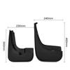For Mercedes Benz V-Class Vito W447 Viano W639 Mudguard V250 Car Fenders Mud Flaps Vito Splash Guards 2016- Metris Mudflaps