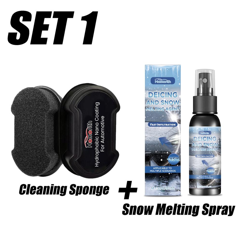 Car Windshield De-Icer Spray Fast Acting Ice Snow Melter Essential For Safe Winter Driving Product De-icing Snow-Melting Agents