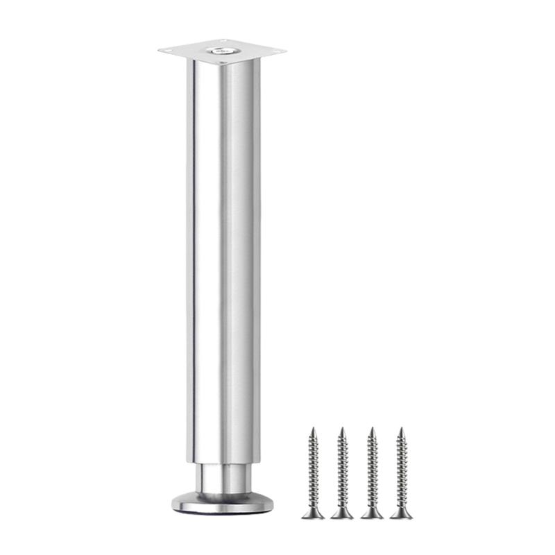 Multifunction Extendable Furniture Feet 30cm to 31cm Leg Extender Steel Adjustable Support Foot for Tables Chairs & Cabinets