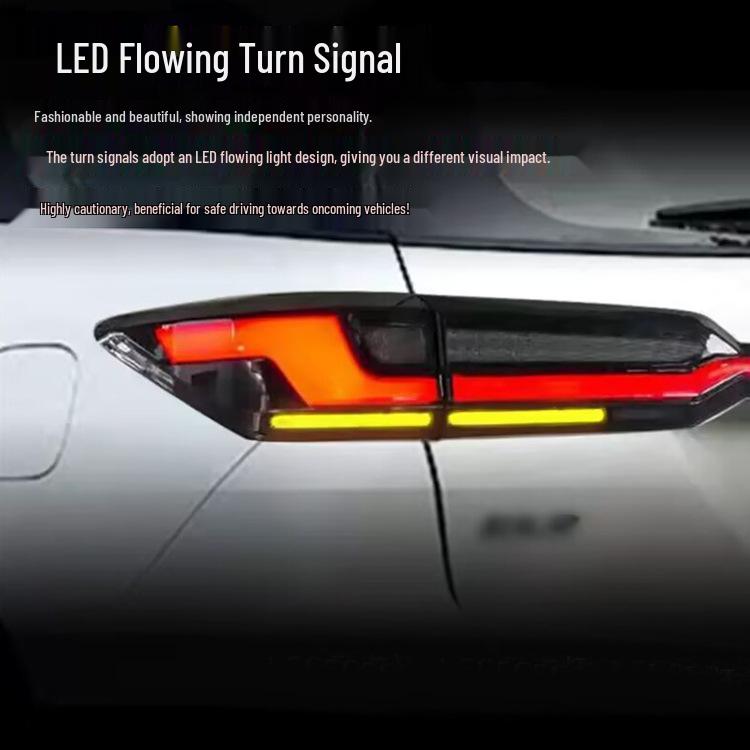 16-23 Toyota Fortuner Sequential Taillight Assembly with Through-Type Rear Lights and Turn Signals