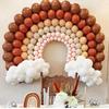 194-Piece Retro Matte Balloon Wreath Wedding Party Birthday Baby Party Ornaments