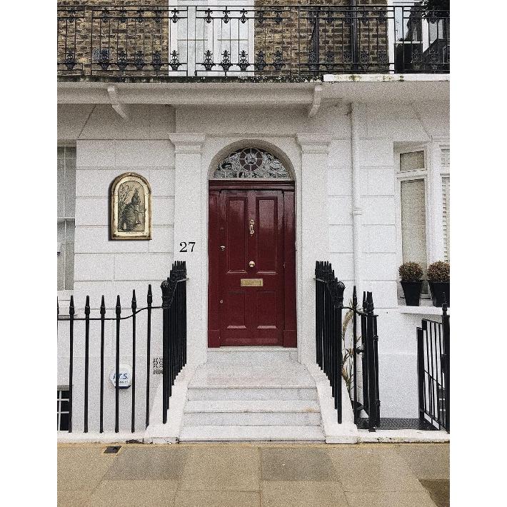 12 * 8 Inch Bunny Decor – French Country Rustic Farmhouse Rabbit Wall Art Poster, Vintage Wooden Wall Decor with Frame for Home & Easter Decoration