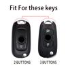 2 3 Buttons Metal Car Key Cover Fob Case Shell For Opel Astra K Vauxhall For Buick Verano Gt Excelle