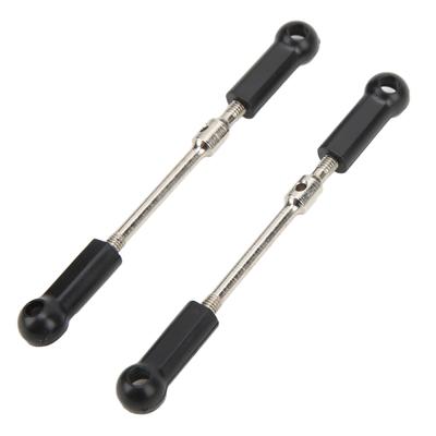 2pcsset RC Front Upper Pull Rod Linkage Lever for WLtoys 104001?1877 110 RC Car Parts