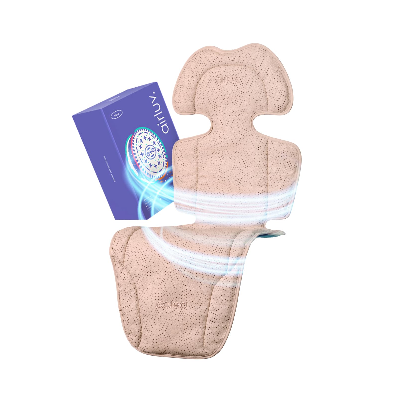 

Airluv4 Oreo Fan Stroller Perfect for Car and Cooling Fans for Summer Heat and Peach Coco Seat, Seats, Strollers, More, Babies, Relief, Sleeping,