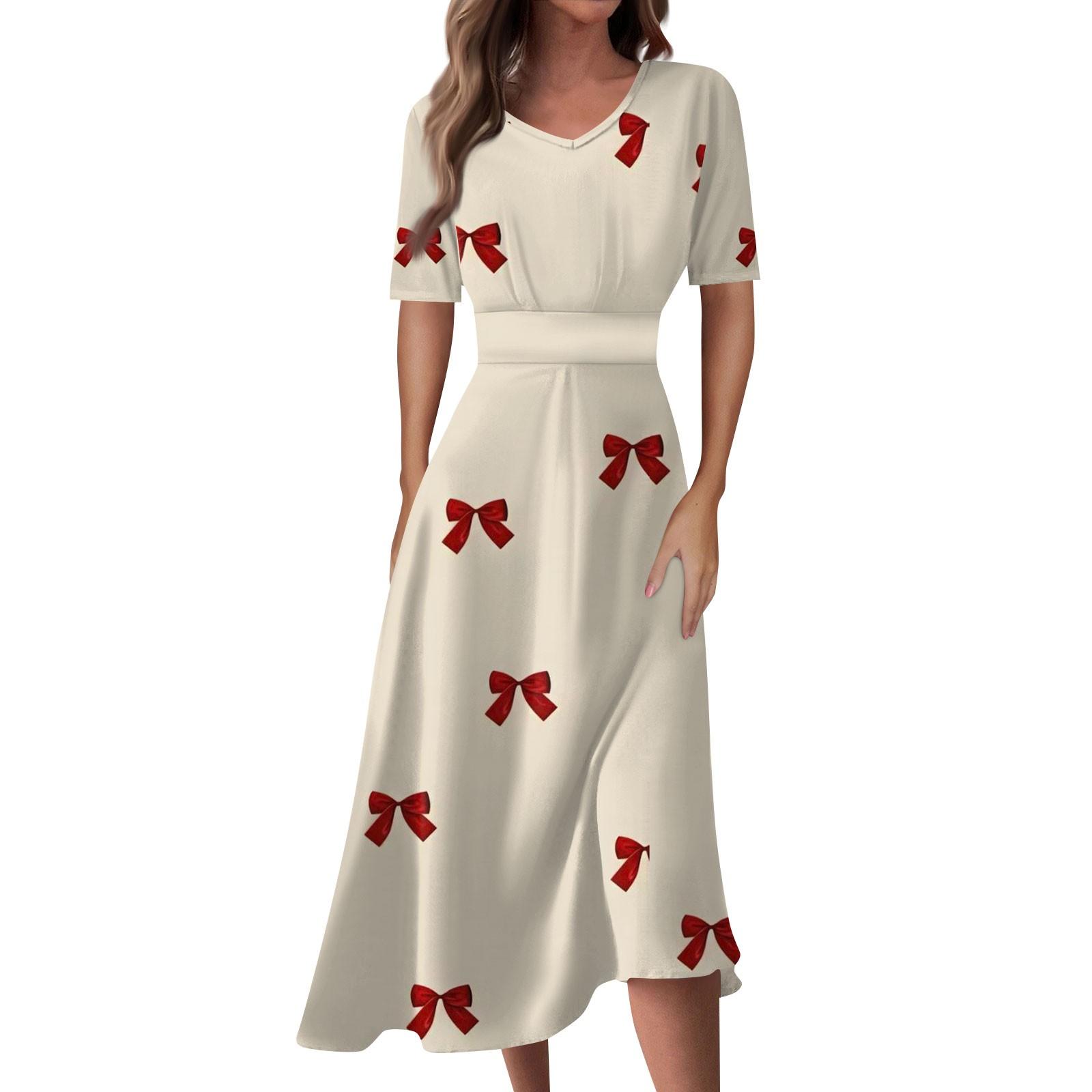 

Женское повседневное модное длинное свободное платье с v-образным вырезом и коротким рукавом на талии M хаки