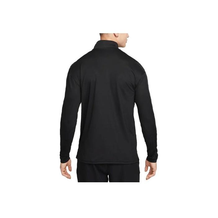 Nike Pro Dri-FIT High Neck Quarter-Zip Long Sleeve Training Top Men Tops Black DM5503-010