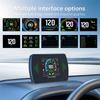 P12S Car Obd2 Head Up Display Dual System For Hud Obd Car Gauge Smart Digital Meter Speed Fuel Read Fault Code Driving Computer