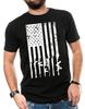 American Gun Flag Shirt Patriotic T Shirts Ar 15 Tshirts Men Rifle Flag USA