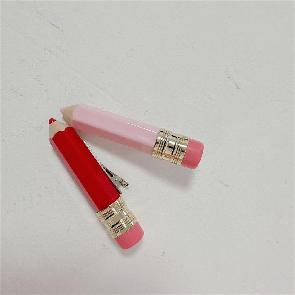 Creative Pencil Shape Hair Clip For Kids Adult Fun And Unique Hairstyle Safe and Nonslip Hair Barrette For Women