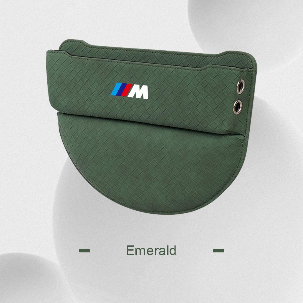 Suede Leather Car Seat Gap Storage Box Phone Keys Organizer For BMW M M3 M5 E90 F10 F48 F25 F30 G20 G11 G60 G70 X1 X3 X5 X6 X7 blhn58