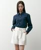 Solteuaenchokollis Sac Logo Pocket Shirt Blue 4W2237302