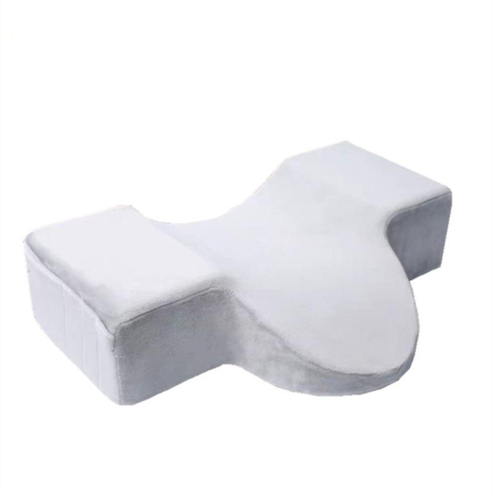 Memory Foam Eyelash Pillow Ergonomic Curve Butterfly Shape Neck Support Pillow Eyelid Support Cushion Comfortable